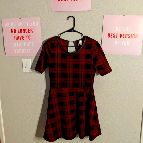 H&M | Dresses | 9s Checker Dress | Poshmark